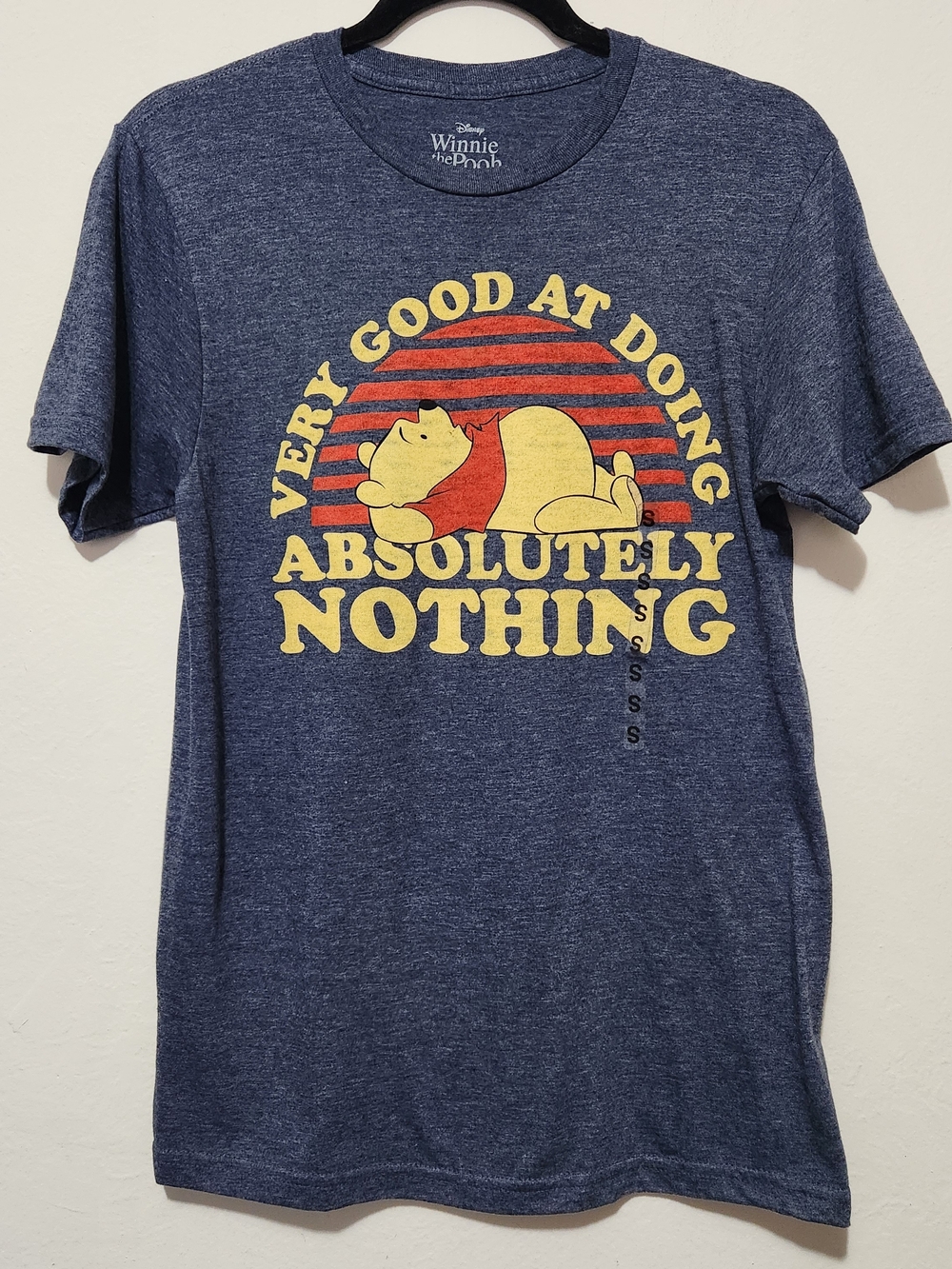 Winnie The Pooh Relatable Chill Soft Life Kidcore Anti-Grind Low-Key T-Shirt S